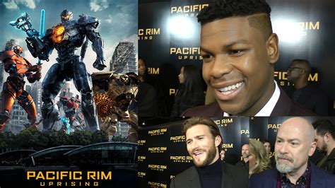 Pacific Rim Uprising Cast Interviews - John Boyega, Scott Eastwood ...