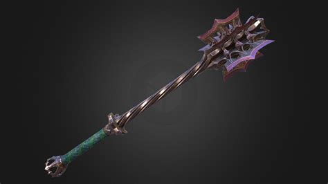 Fantasy Mace Weapon