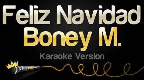 Boney M. - Feliz Navidad (Karaoke Version) - YouTube