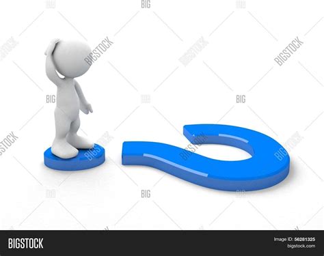 3d Human Question Mark Image & Photo (Free Trial) | Bigstock