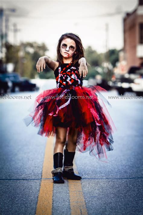 Zombie Tutu Dress, Girls Zombie Costume Kids, Toddler Girl Halloween ...