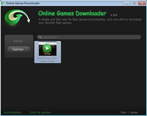 Online Games Downloader - Download