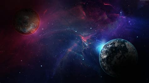 Universe Wallpaper 4K - 1920x1080 Space Pink Stars 4k Laptop Full HD ...