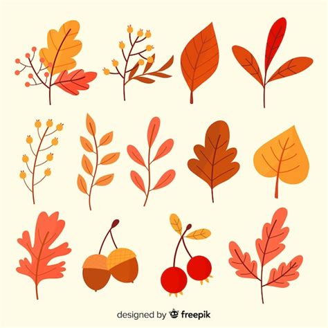 Autumn leaves cartoon Images | Free Vectors, Stock Photos & PSD