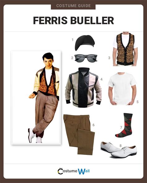 Dress Like Ferris Bueller Costume | Halloween and Cosplay Guides