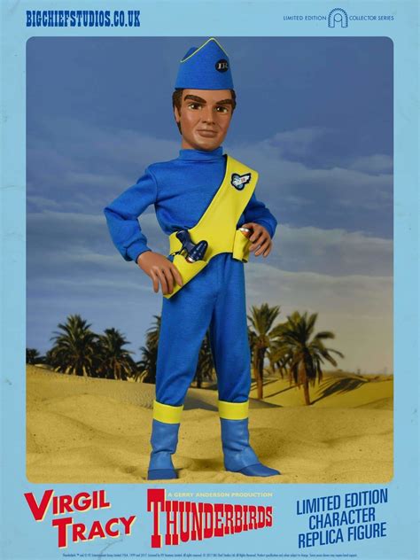 1/6 Scale Virgil Tracy Character Replica Thunderbirds Figure from Big