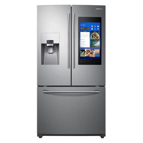 Samsung 24.2 cu. ft. Family Hub French Door Smart Refrigerator in ...