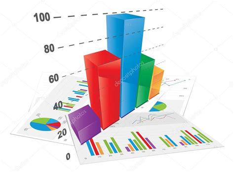 Gráfico de barras 3D Vector de stock por ©bagiuiani 12354846