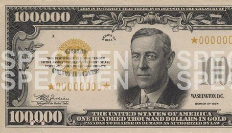 Is There A 5000 Dollar Bill In Us Currency - Dollar Poster