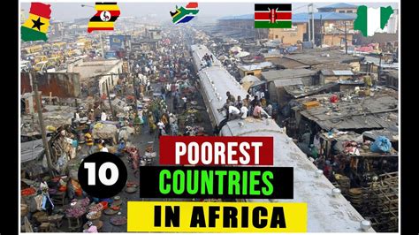 10 Poorest Countries In Africa, 2022. - YouTube