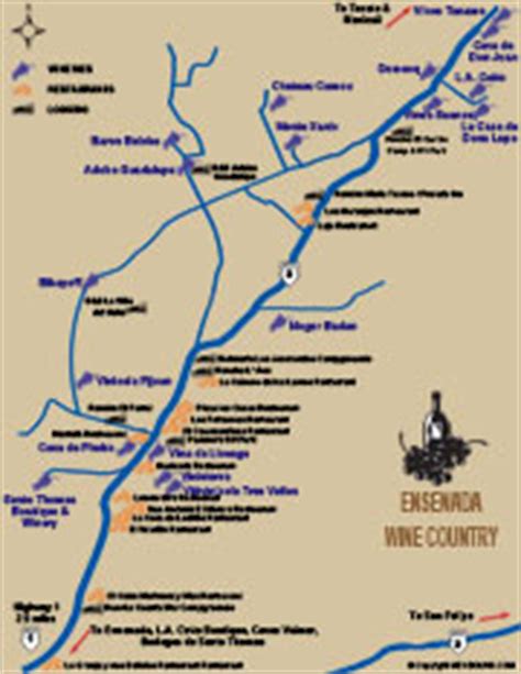 San Diego Wineries Map - Tourist Map Of English