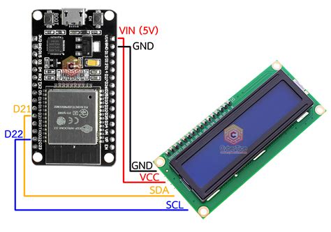 I2C LCD With ESP32 On Arduino IDE ESP8266 Compatible Random, 55% OFF