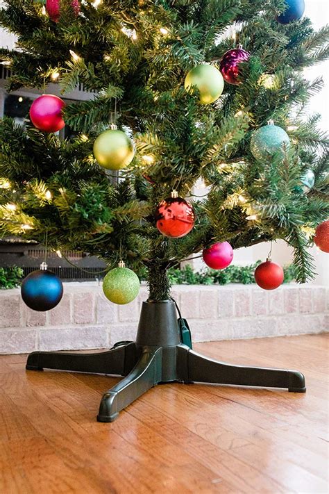 Rotating Christmas Tree Stand, Ornament Display Trees