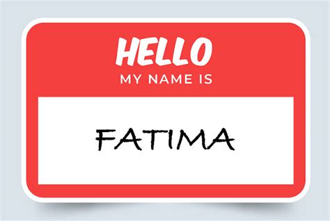 Fatima Name Meaning: Origin and Significance