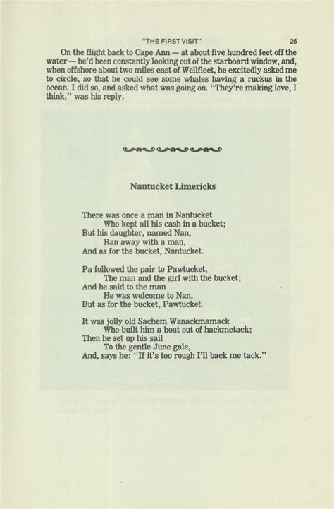 Nantucket Limericks - Issuu