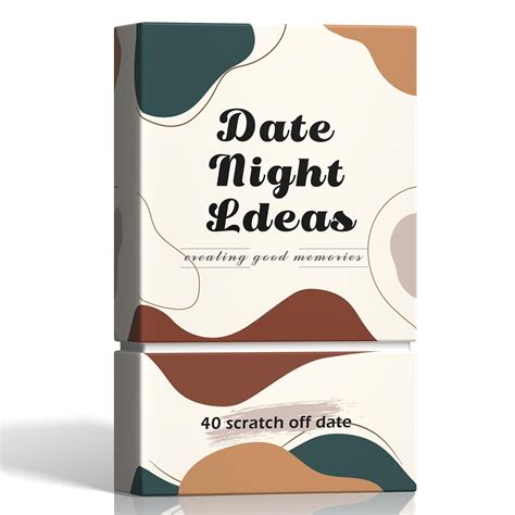 Eguobalx 40 Date Night Ideas for Couple, Adventurous Scratch-Off Cards ...