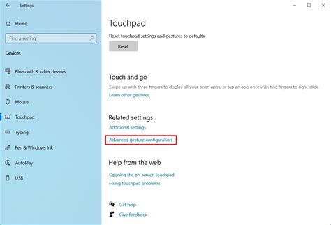 How to customize 'Precision Touchpad' settings on…