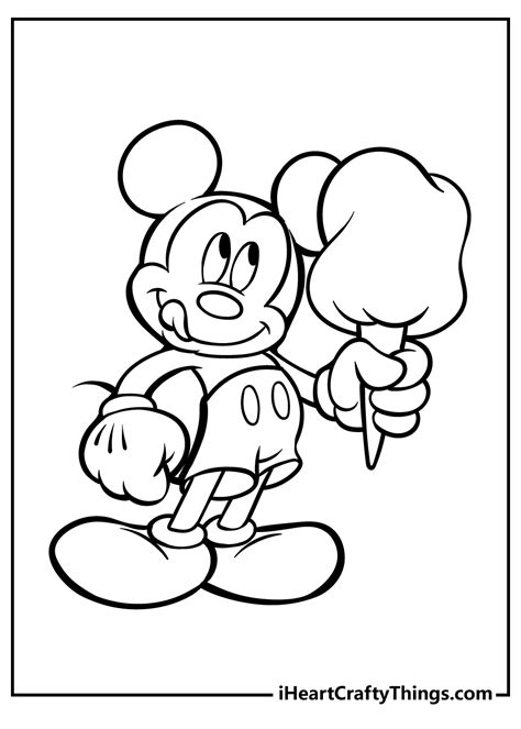 Disney Coloring Pages Mickey Mouse