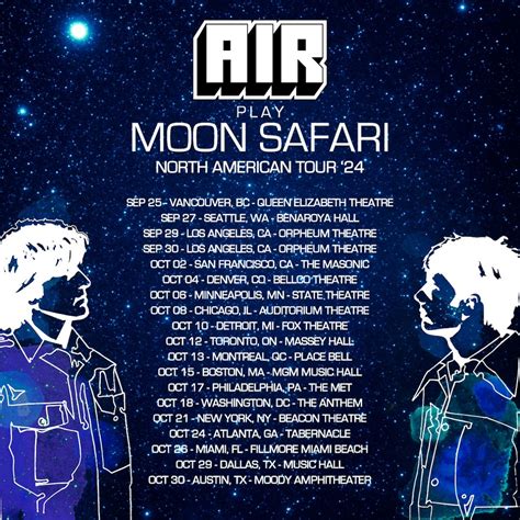 Air Announce Moon Safari North American Tour Dates | Pitchfork