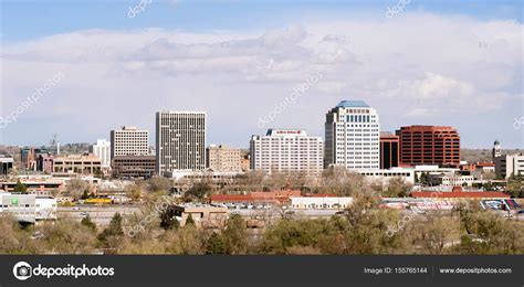 Colorado Springs Downtown City Skyline – Stock Editorial Photo ...