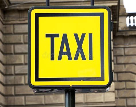 Taxi Sign stock image. Image of travel, hire, street - 83501125