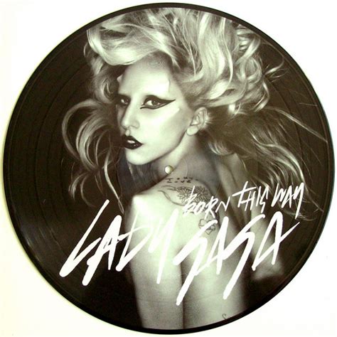 Lady Gaga - Born This Way (Vinyl, 12", Picture Disc, Single, 33 ⅓ RPM ...