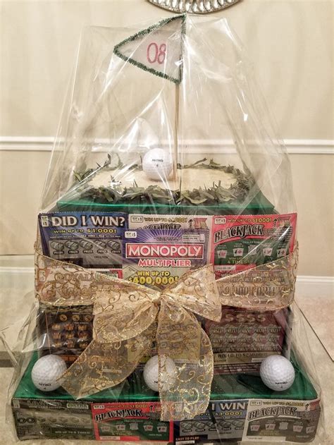 Golf themed lottery ticket raffle prize | Golf tournament prizes, Golf ...