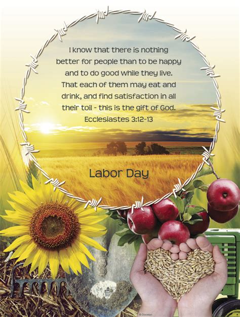 Labor Day – Gifts from God – Diocesan