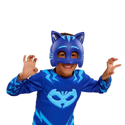 PJ Masks Deluxe Dress Up Top & Mask Set - Catboy - Walmart.com ...