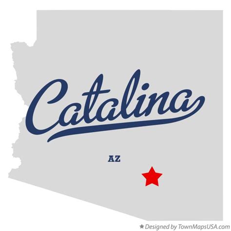 Map of Catalina, AZ, Arizona