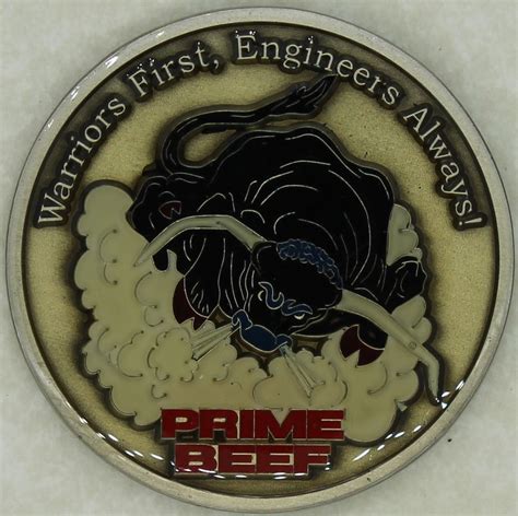 786th Civil Engineering Squadron Prime Beef Air Force Challenge Coin ...