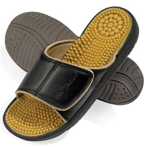 The Invigorating Massage Sandals (Men's) - Hammacher Schlemmer