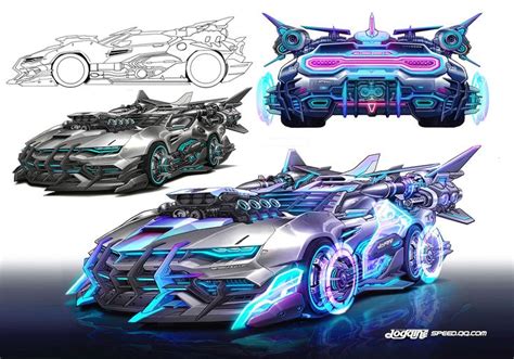 ArtStation - 赛博朋克战车, 覃 强 in 2021 | Futuristic cars design, Fantasy cars ...