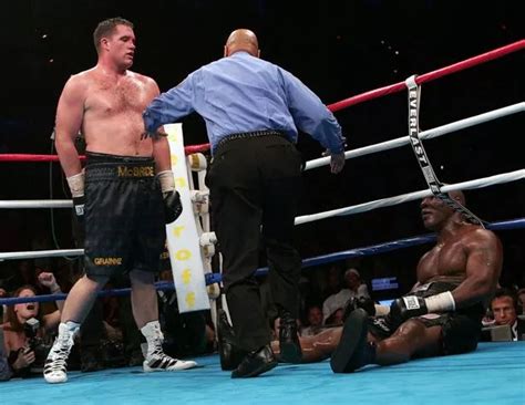 Irishman Kevin McBride who forced Mike Tyson into retirement wants ...