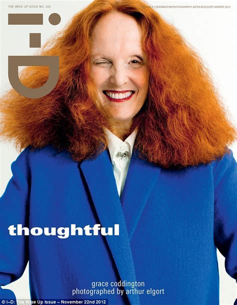 Vogue's Grace Coddington, 71, steps in front of the camera for first ...