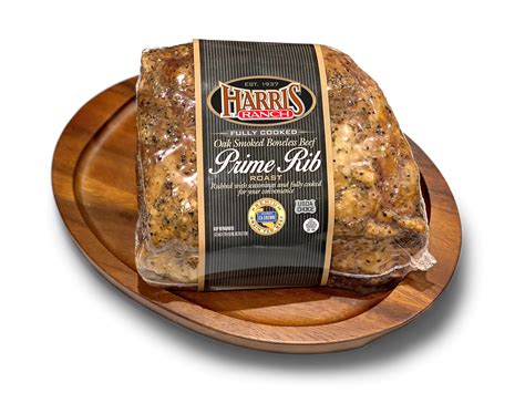 Harris Ranch Oak Smoked Boneless Beef USDA Choice Rib Roast