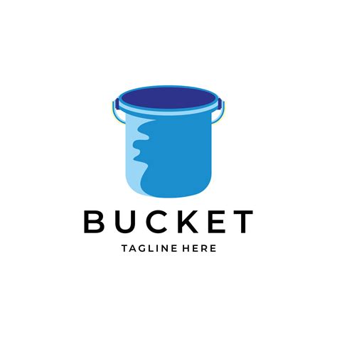 bucket designs logo simple inspiration 11537416 Vector Art at Vecteezy