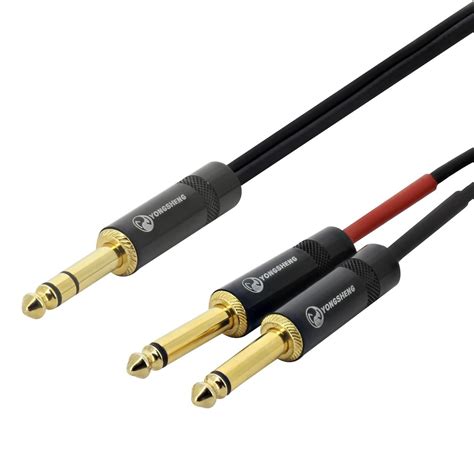 Trs Connector Wiring / TRS Jack to Dual RCA Cable - Insert Y Cable ...