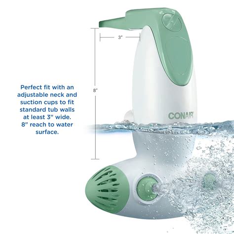 Buy Conair Portable Bath Spa with Dual Jets for Tub, Bath Spa Jet for ...