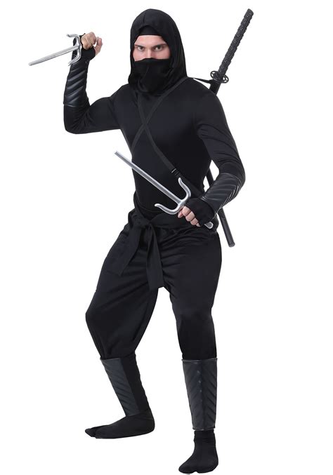 Stealth Shinobi Ninja Adult Plus Size Costume