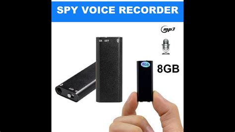 How to Use Spy Voice Recorder | Digital Voice Recorder Pen | Hidden ...