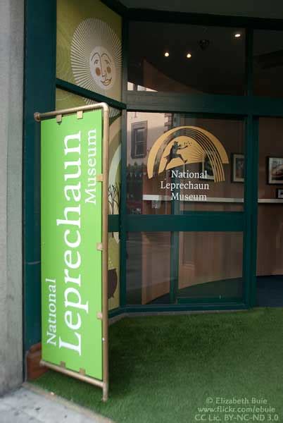 Entrance to National Leprechaun Museum, Dublin | Elizabeth Buie | Flickr