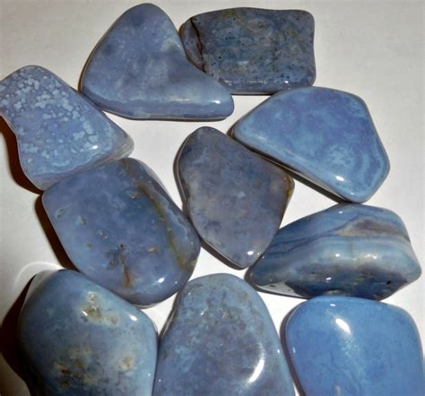 - Blue Chalcedony- Stone of Peace and Tranquility #TP-CF