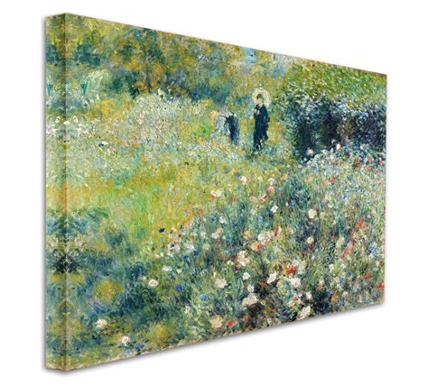 Pierre-auguste Renoir : Woman With a Parasol in a Garden - Etsy