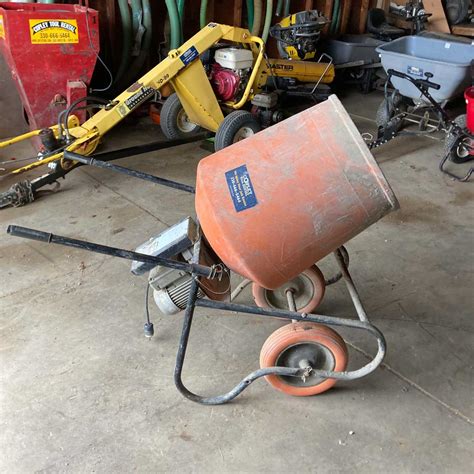 Concrete Mixer (Electric) - 3.5 Cubic - Copley Tool Rental