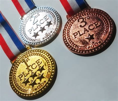 Tournament medal set - gold, silver, and bronze — Academy of Historical ...