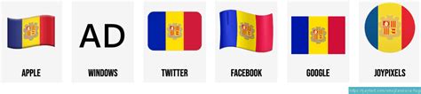 🇦🇩 Flag of Andorra emoji