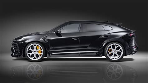 Black Lamborghini Urus SUV Background Wallpaper 50296 - Baltana