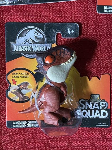 SNAP SQUAD Jurassic World Dinosaurs: CARNOTAURUS NWT | #2093131839