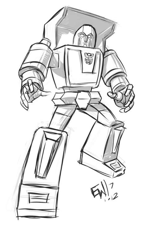 Huffer G1 - Practice Drawing by EryckWebbGraphics on DeviantArt